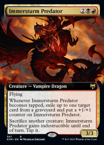 Immersturm Predator (Extended Art) [Kaldheim] - The Mythic Store | 24h Order Processing