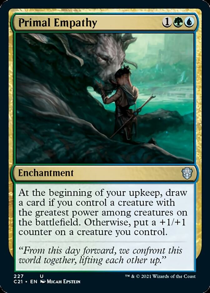 Primal Empathy [Commander 2021] - The Mythic Store | 24h Order Processing