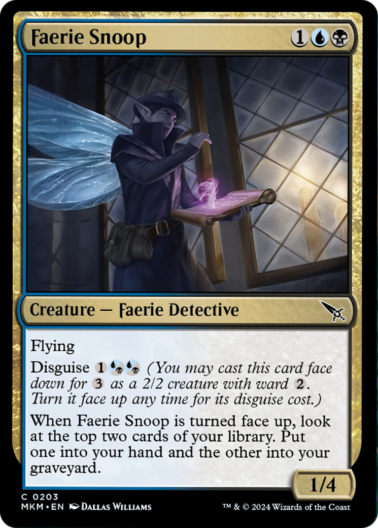 Faerie Snoop [Murders at Karlov Manor] - The Mythic Store | 24h Order Processing