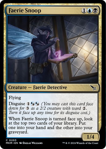 Faerie Snoop [Murders at Karlov Manor] - The Mythic Store | 24h Order Processing