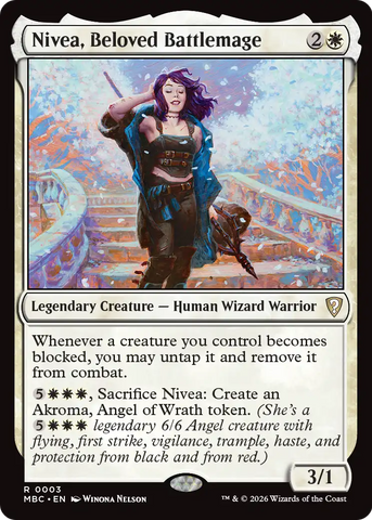 Nivea, Beloved Battlemage [Mystery Booster: Commander Edition] - The Mythic Store | 24h Order Processing