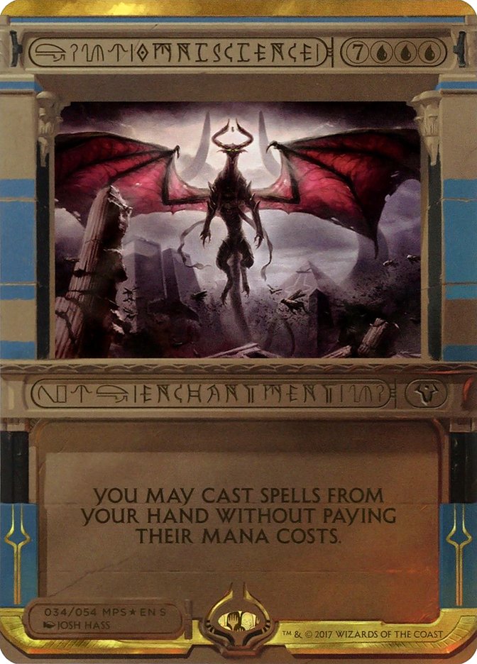Omniscience (Invocation) [Amonkhet Invocations] - The Mythic Store | 24h Order Processing
