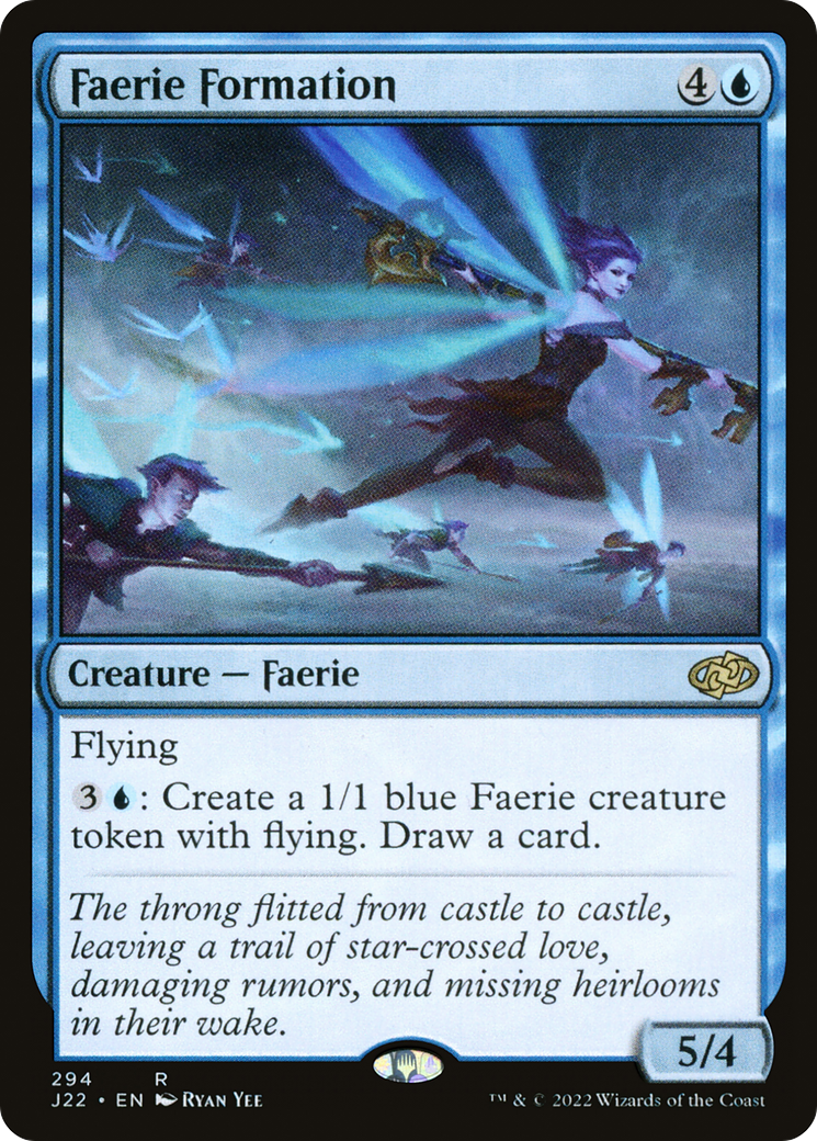 Faerie Formation [Jumpstart 2022] - The Mythic Store | 24h Order Processing