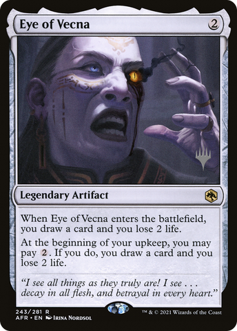 Eye of Vecna (Promo Pack) [Dungeons & Dragons: Adventures in the Forgotten Realms Promos] - The Mythic Store | 24h Order Processing