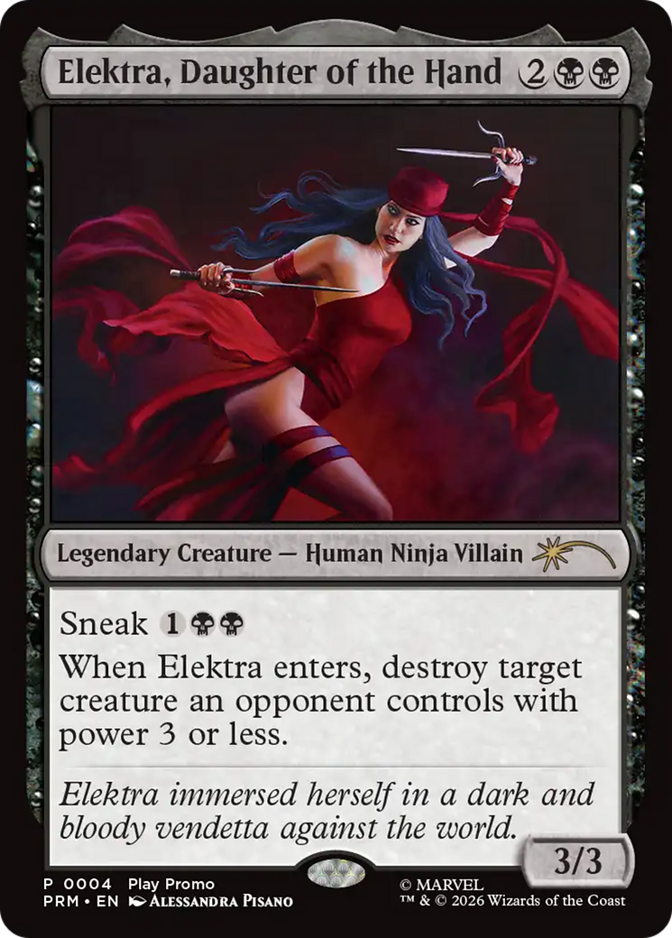Elektra, Daughter of the Hand [Standard Showdown Promos] - The Mythic Store | 24h Order Processing
