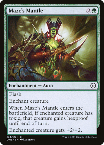 Maze's Mantle [Phyrexia: All Will Be One] - The Mythic Store | 24h Order Processing