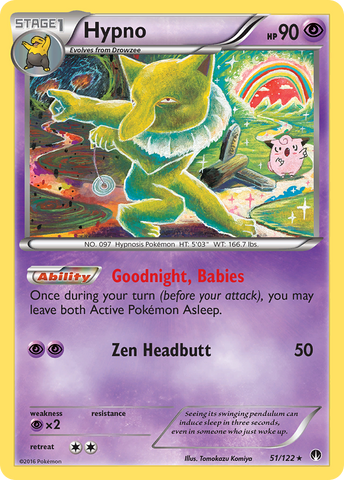 Hypno (51/122) [XY: BREAKpoint] - The Mythic Store | 24h Order Processing
