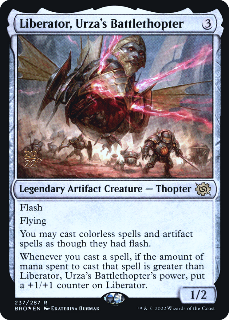 Liberator, Urza's Battlethopter [The Brothers' War Prerelease Promos] - The Mythic Store | 24h Order Processing