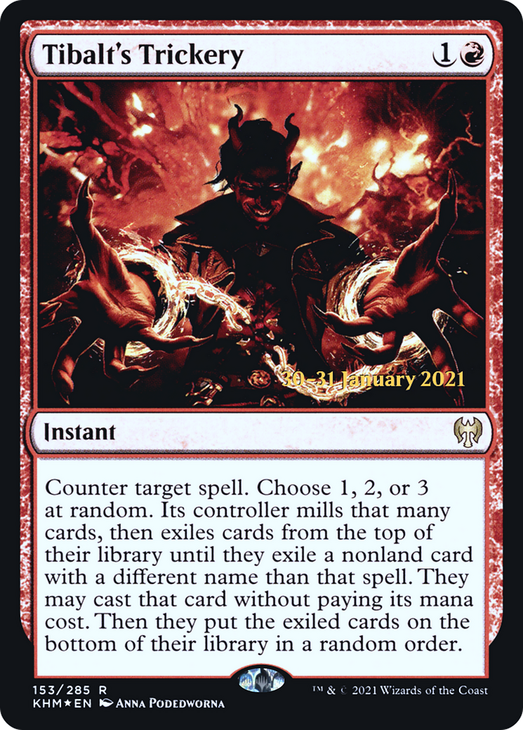 Tibalt's Trickery [Kaldheim Prerelease Promos] - The Mythic Store | 24h Order Processing