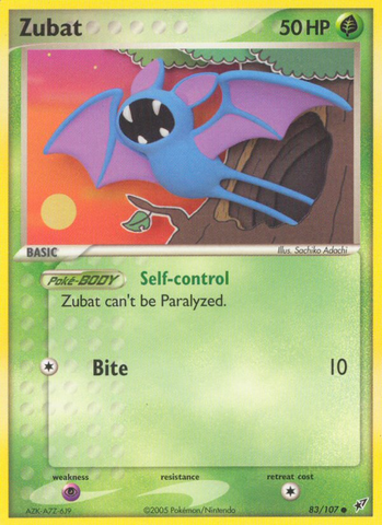 Zubat (83/107) [EX: Deoxys] - The Mythic Store | 24h Order Processing