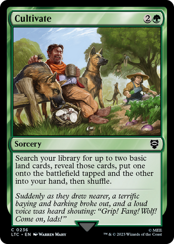 Cultivate [The Lord of the Rings: Tales of Middle-Earth Commander] - The Mythic Store | 24h Order Processing