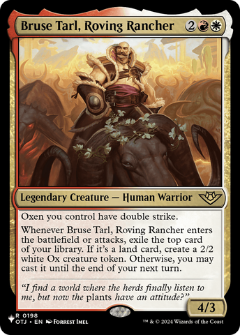 Bruse Tarl, Roving Rancher (OTJ) [The List] - The Mythic Store | 24h Order Processing