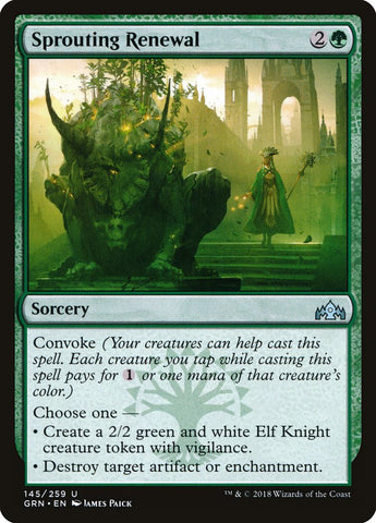 Sprouting Renewal [Guilds of Ravnica] - The Mythic Store | 24h Order Processing