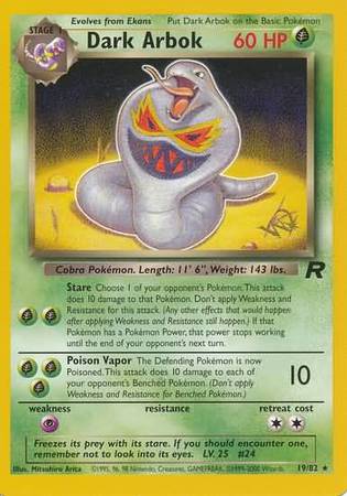 Dark Arbok (19/82) (W Stamped Promo) [Team Rocket Unlimited] - The Mythic Store | 24h Order Processing
