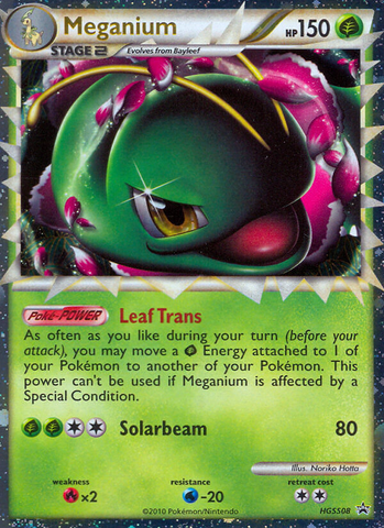 Meganium (HGSS08) [HeartGold & SoulSilver: Black Star Promos] - The Mythic Store | 24h Order Processing