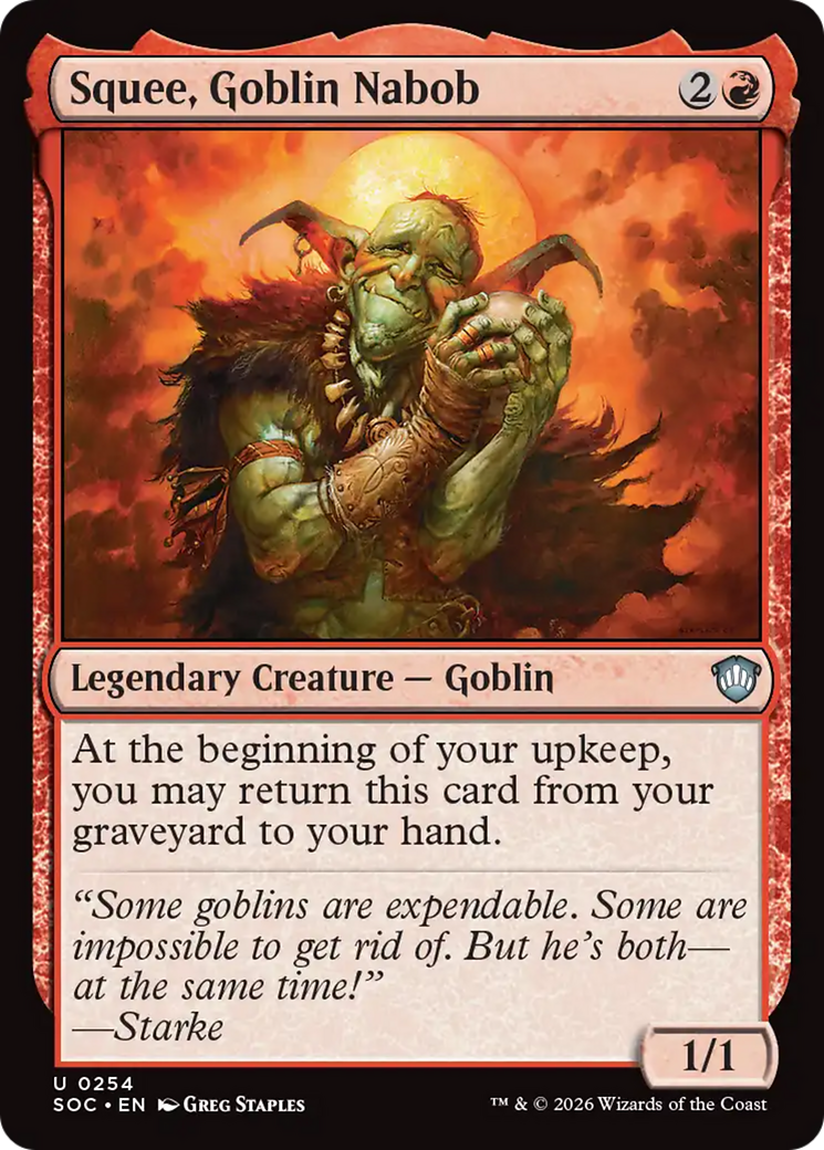 Squee, Goblin Nabob [Secrets of Strixhaven Commander] - The Mythic Store | 24h Order Processing