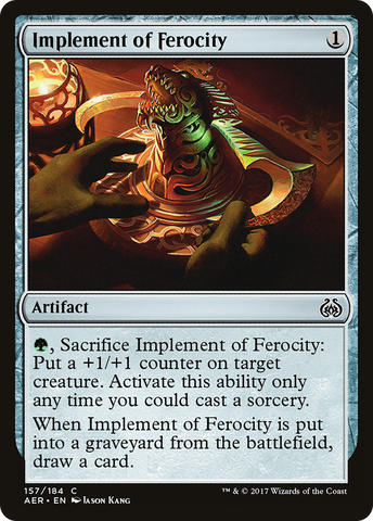 Implement of Ferocity [Aether Revolt] - The Mythic Store | 24h Order Processing
