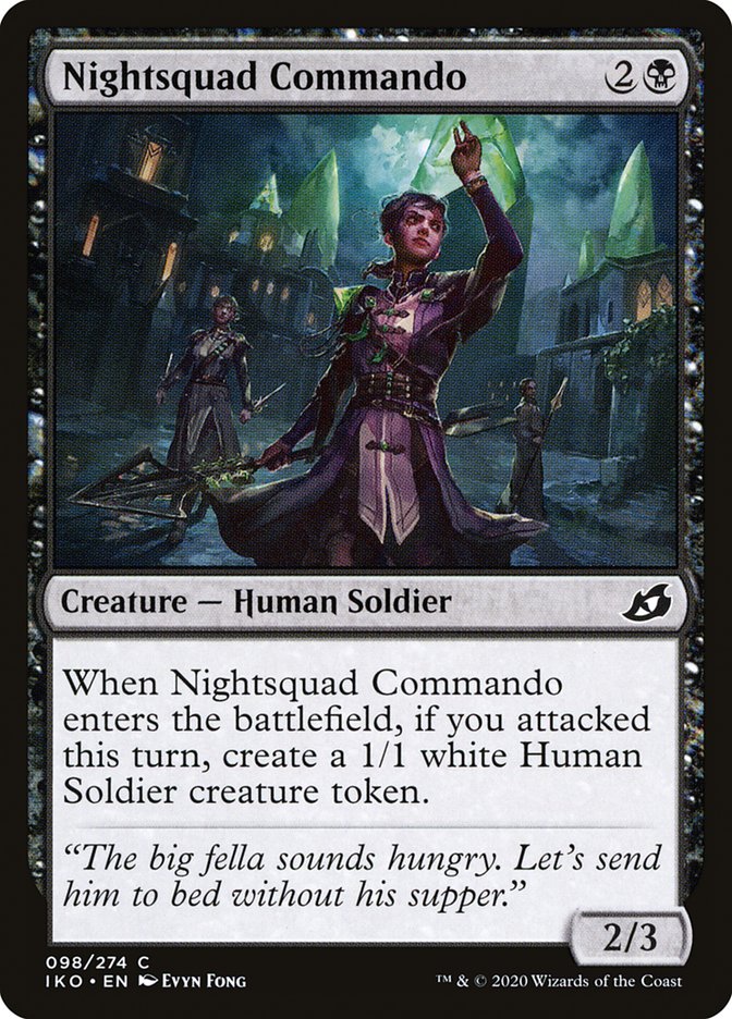 Nightsquad Commando [Ikoria: Lair of Behemoths] - The Mythic Store | 24h Order Processing