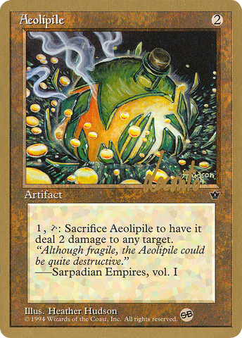 Aeolipile (Michael Loconto) (SB) [Pro Tour Collector Set] - The Mythic Store | 24h Order Processing