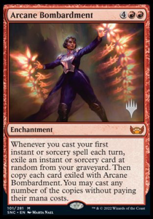 Arcane Bombardment (Promo Pack) [Streets of New Capenna Promos] - The Mythic Store | 24h Order Processing