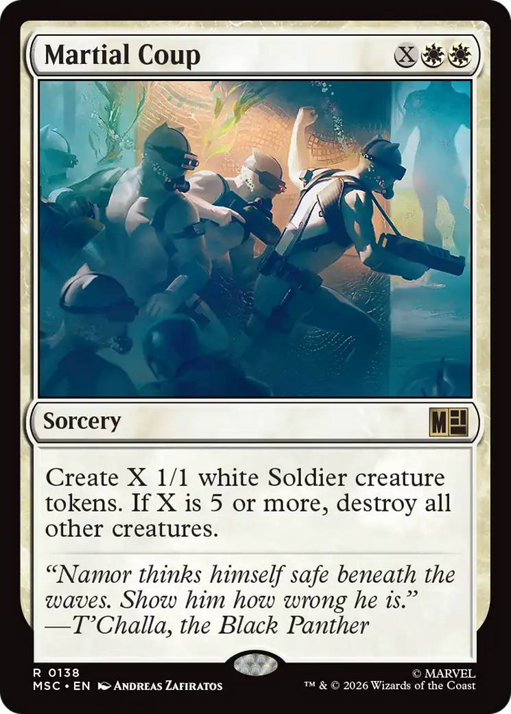 Martial Coup [Marvel Super Heroes Commander] - The Mythic Store | 24h Order Processing