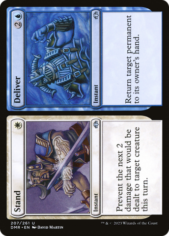 Stand // Deliver [Dominaria Remastered] - The Mythic Store | 24h Order Processing