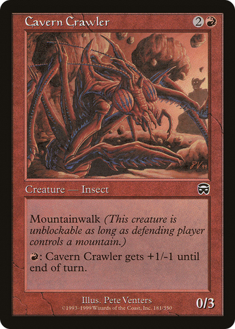Cavern Crawler [Mercadian Masques] - The Mythic Store | 24h Order Processing