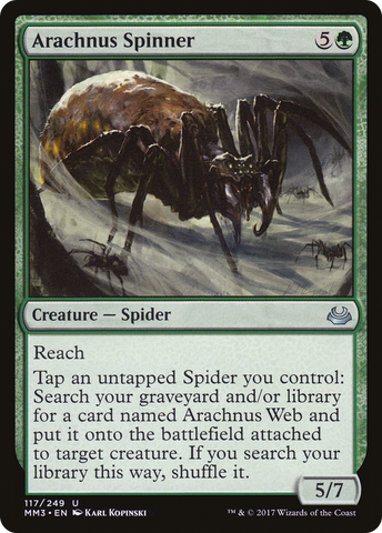 Arachnus Spinner [Modern Masters 2017] - The Mythic Store | 24h Order Processing