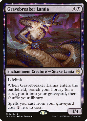 Gravebreaker Lamia (Promo Pack) [Theros Beyond Death Promos] - The Mythic Store | 24h Order Processing