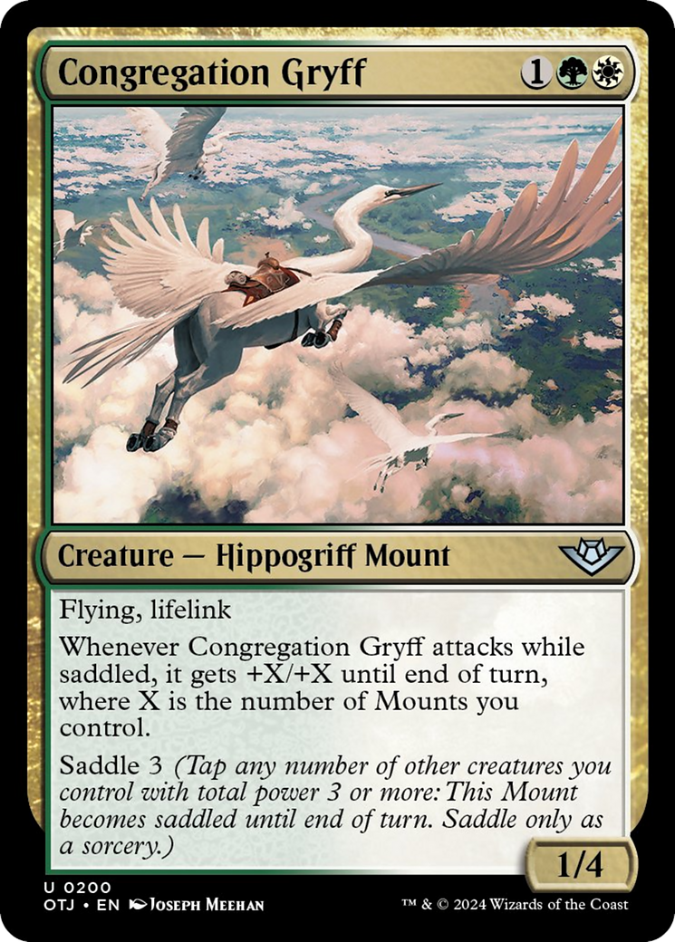 Congregation Gryff [Outlaws of Thunder Junction] - The Mythic Store | 24h Order Processing