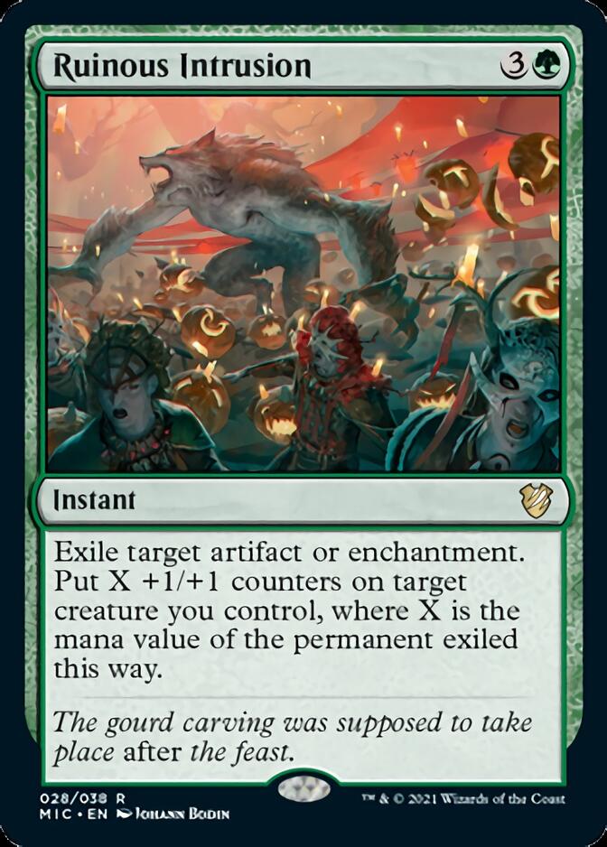 Ruinous Intrusion [Innistrad: Midnight Hunt Commander] - The Mythic Store | 24h Order Processing