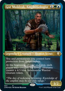 Gor Muldrak, Amphinologist (Etched) [Commander Legends] - The Mythic Store | 24h Order Processing