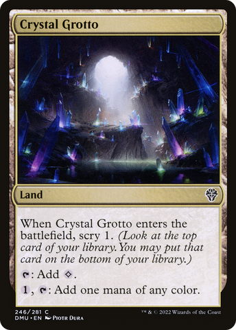 Crystal Grotto [Dominaria United] - The Mythic Store | 24h Order Processing