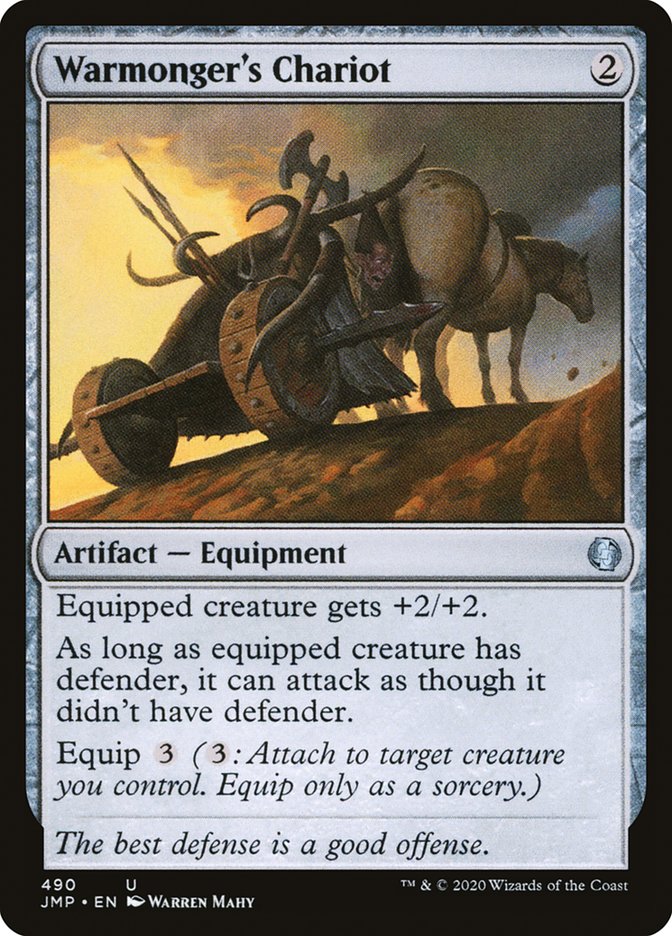Warmonger's Chariot [Jumpstart] - The Mythic Store | 24h Order Processing