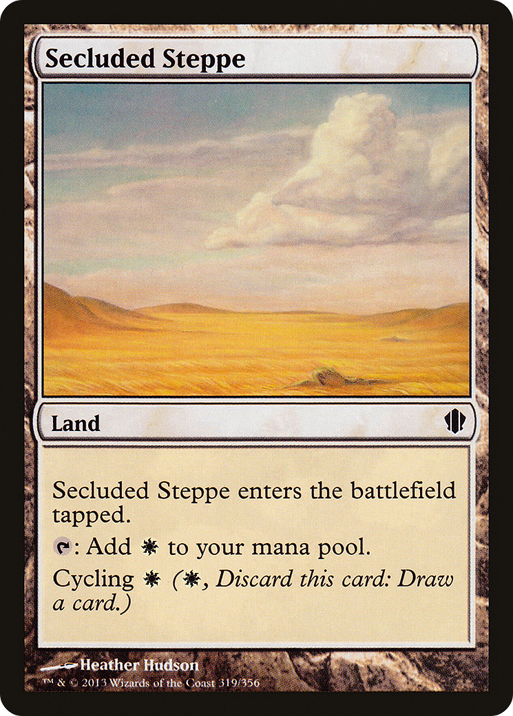 Secluded Steppe [Commander 2013] - The Mythic Store | 24h Order Processing