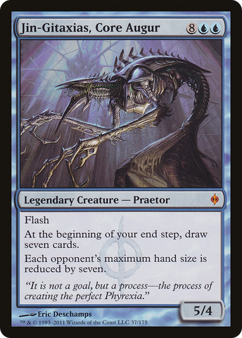 Jin-Gitaxias, Core Augur [New Phyrexia] - The Mythic Store | 24h Order Processing