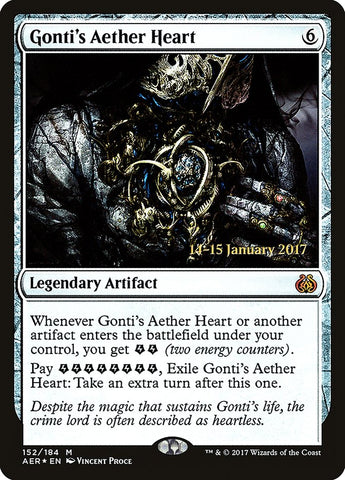 Gonti's Aether Heart [Aether Revolt Prerelease Promos] - The Mythic Store | 24h Order Processing