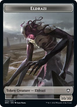 Servo // Eldrazi Double-Sided Token [The Brothers' War Commander Tokens] - The Mythic Store | 24h Order Processing