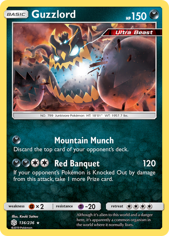 Guzzlord (136/236) [Sun & Moon: Cosmic Eclipse] - The Mythic Store | 24h Order Processing