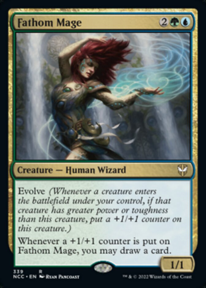 Fathom Mage [Streets of New Capenna Commander] - The Mythic Store | 24h Order Processing