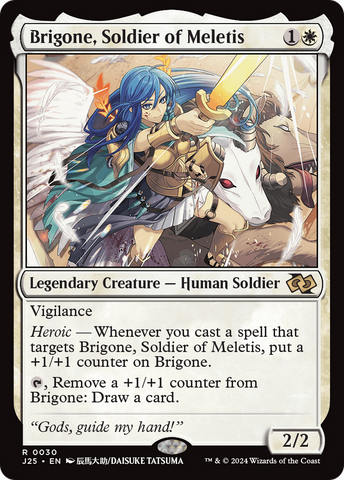 Brigone, Soldier of Meletis (Anime) [Foundations Jumpstart] - The Mythic Store | 24h Order Processing