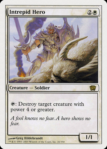 Intrepid Hero [Eighth Edition] - The Mythic Store | 24h Order Processing