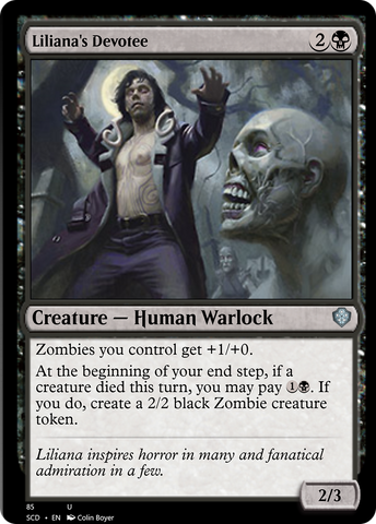 Liliana's Devotee [Starter Commander Decks] - The Mythic Store | 24h Order Processing