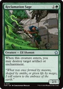 Reclamation Sage [Foundations] - The Mythic Store | 24h Order Processing