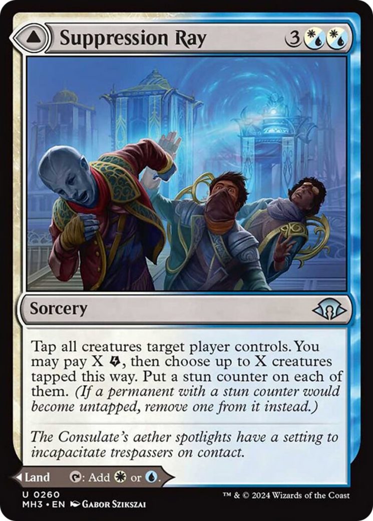 Suppression Ray // Orderly Plaza [Modern Horizons 3] - The Mythic Store | 24h Order Processing