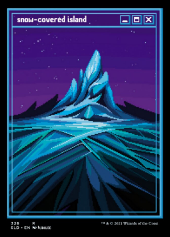 Snow-Covered Island (Foil Etched) [Secret Lair Drop Series] - The Mythic Store | 24h Order Processing