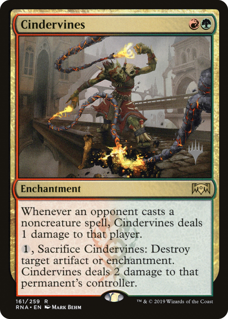Cindervines (Promo Pack) [Ravnica Allegiance Promos] - The Mythic Store | 24h Order Processing