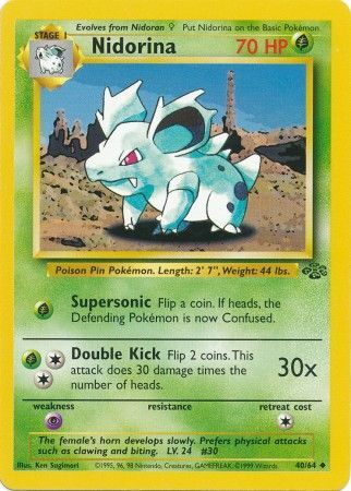 Nidorina (40/64) [Jungle Unlimited] - The Mythic Store | 24h Order Processing