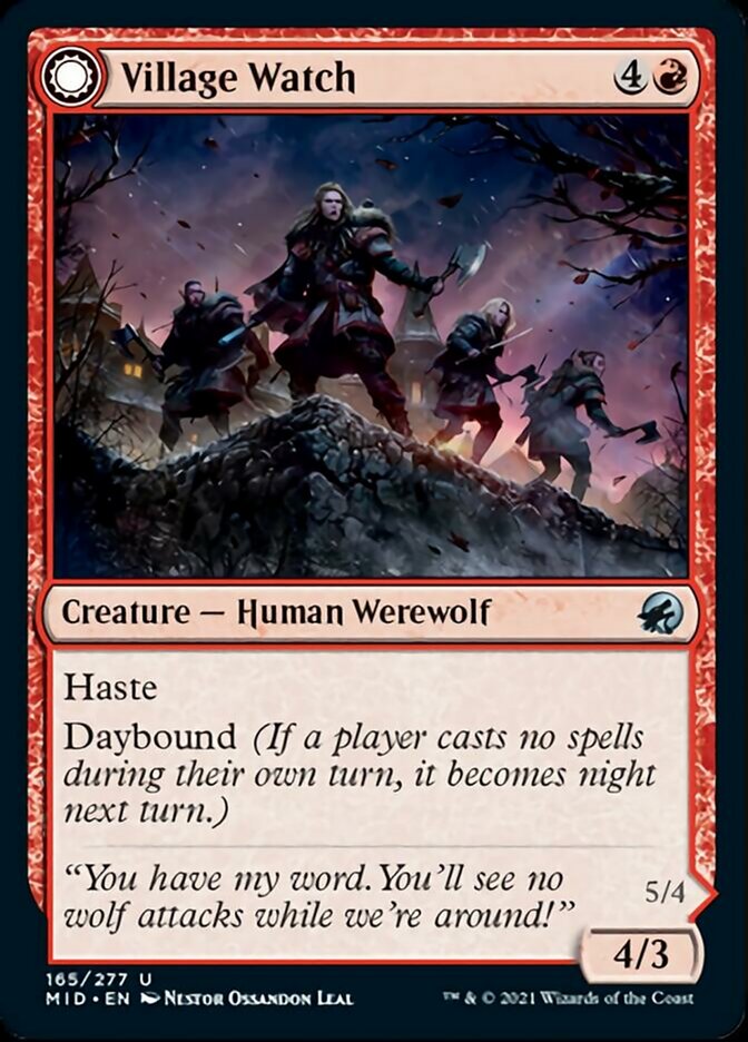 Village Watch // Village Reavers [Innistrad: Midnight Hunt] - The Mythic Store | 24h Order Processing