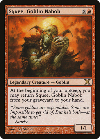 Squee, Goblin Nabob [Tenth Edition] - The Mythic Store | 24h Order Processing